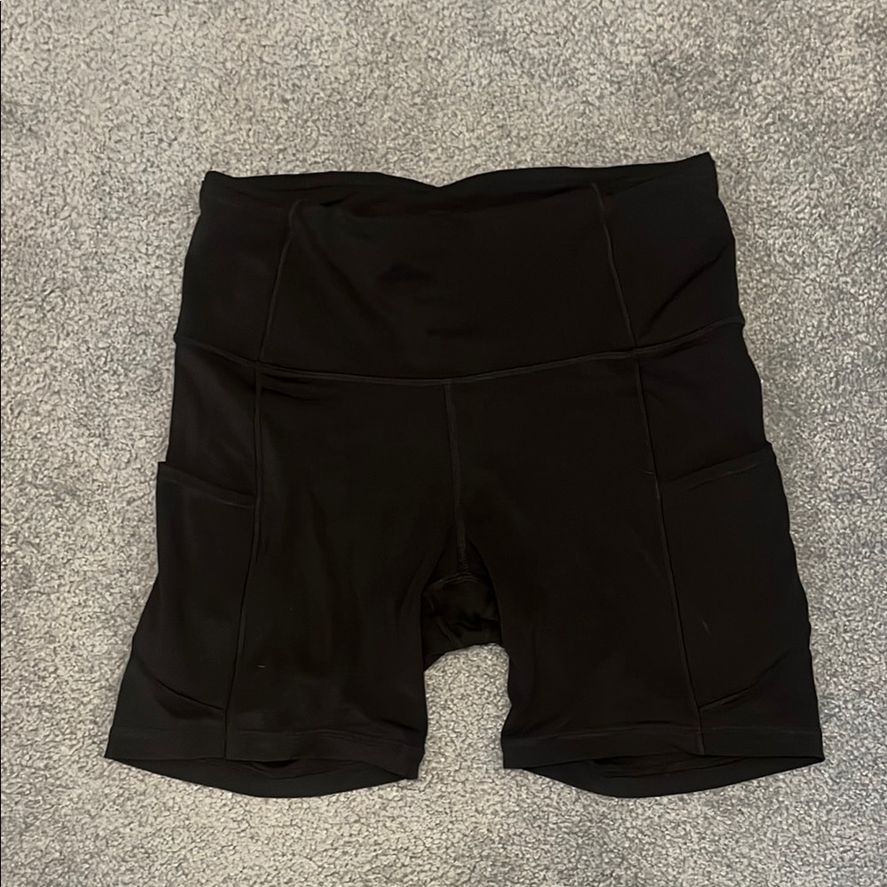 lululemon athletica Black Bike Shorts